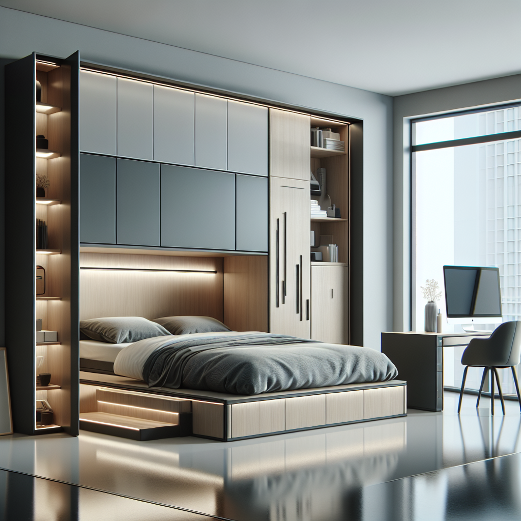 De nyeste trends inden for skabssenge med skrivebord i 2024